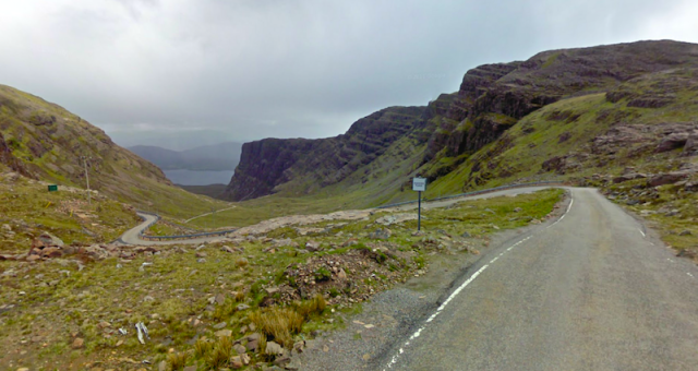 Courtesy of Google Maps - A street view of the pass
